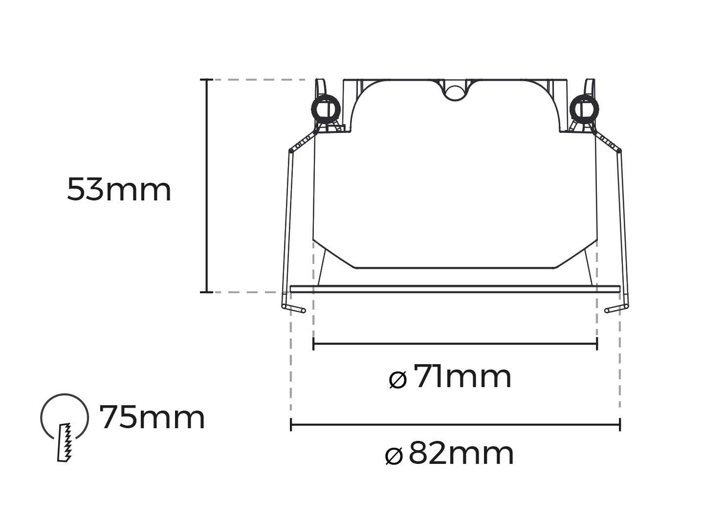 Чертёж светильника