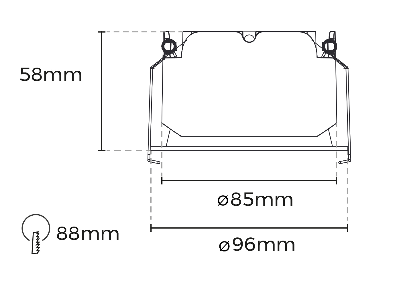 Чертёж светильника