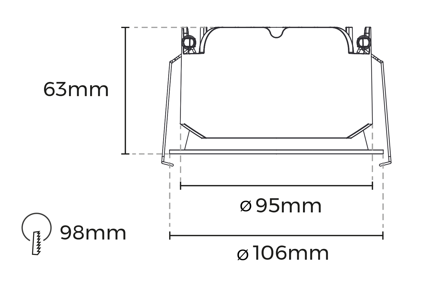 Чертёж светильника