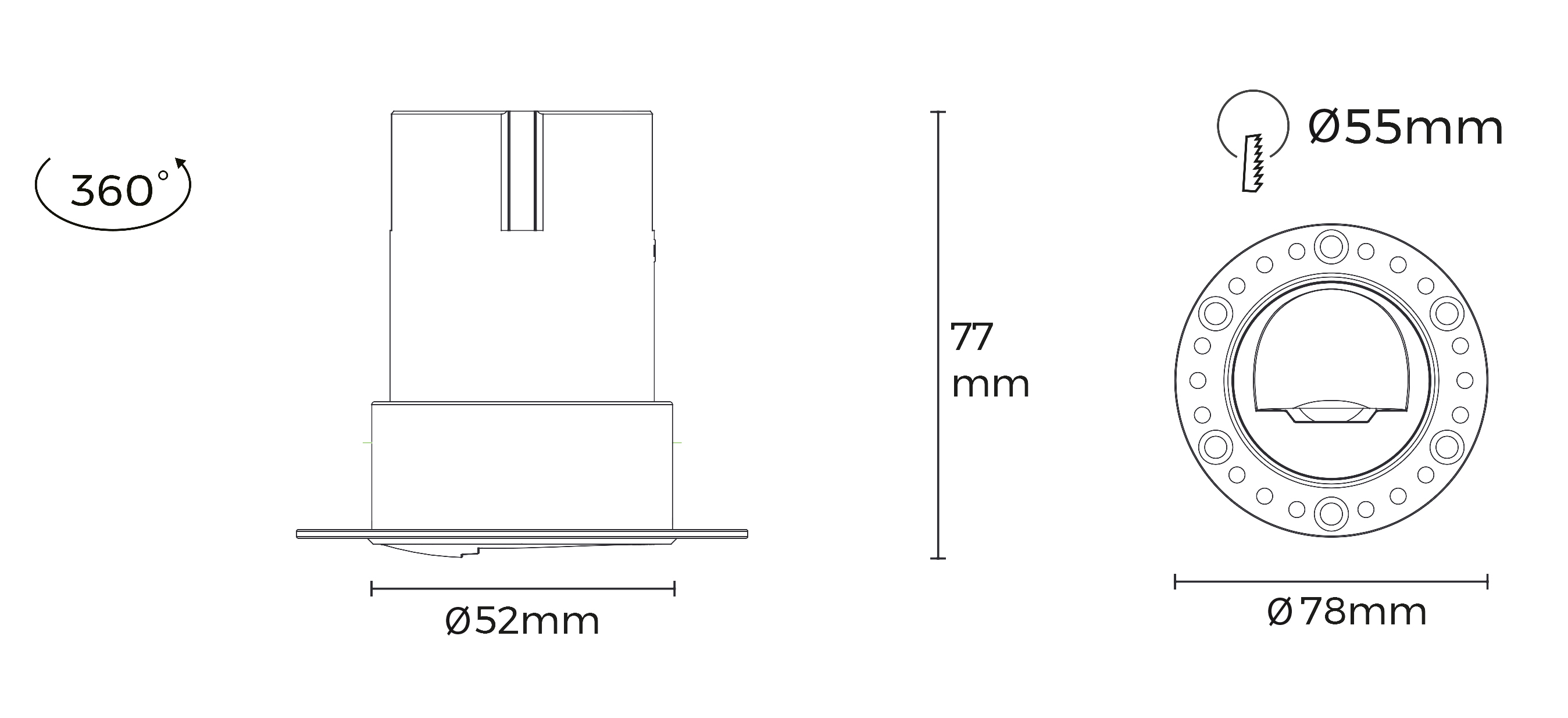 Чертёж светильника