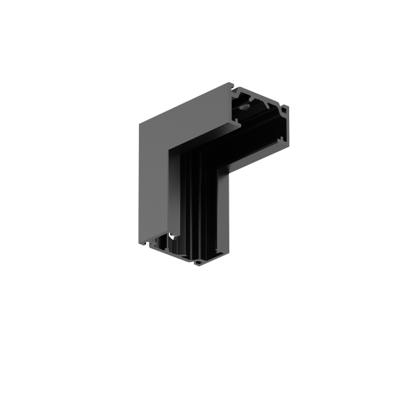 L-образный накладной угловой трек верт.