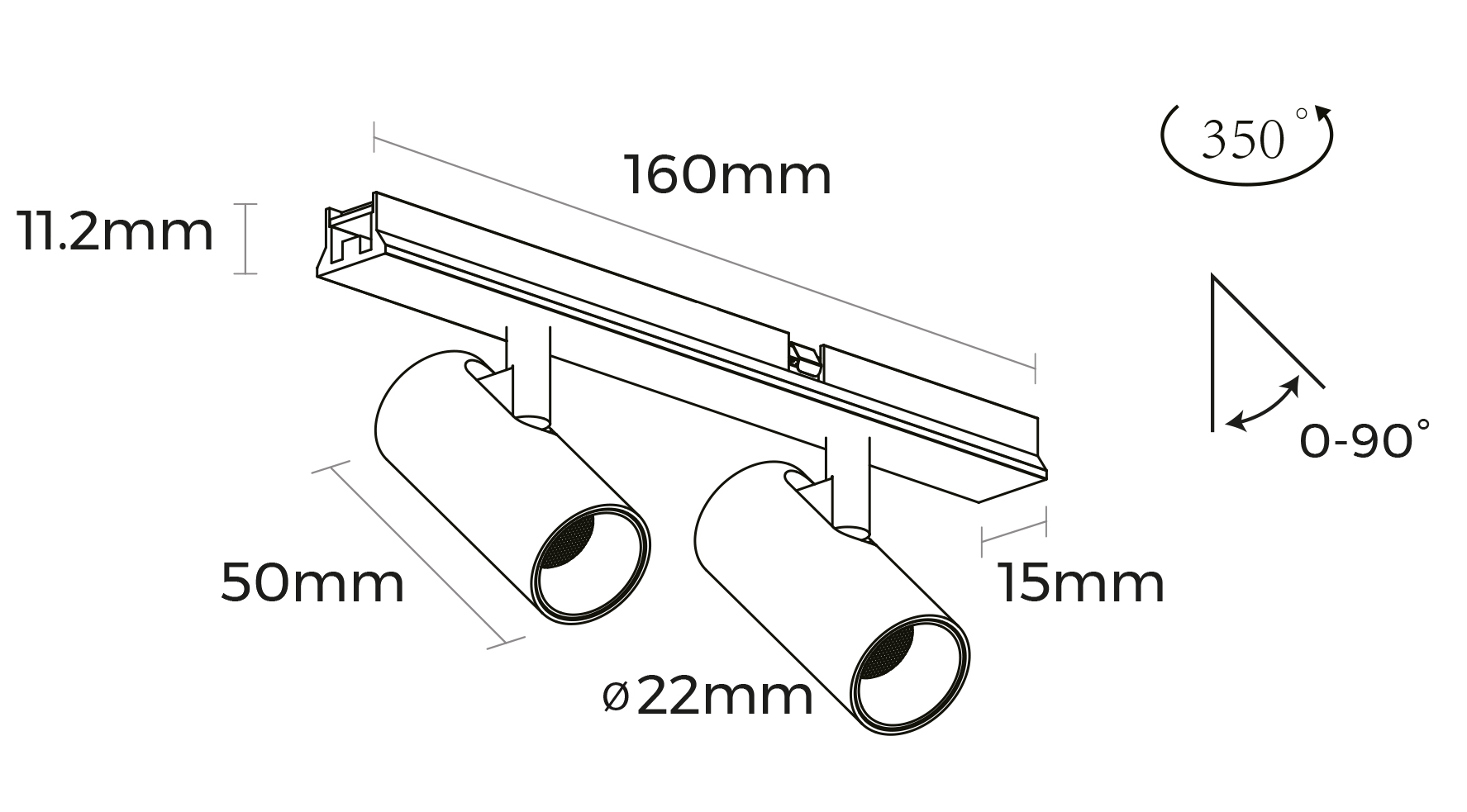Чертёж светильника