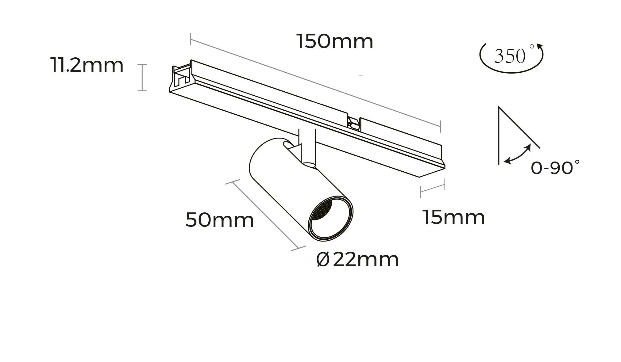 Чертёж светильника