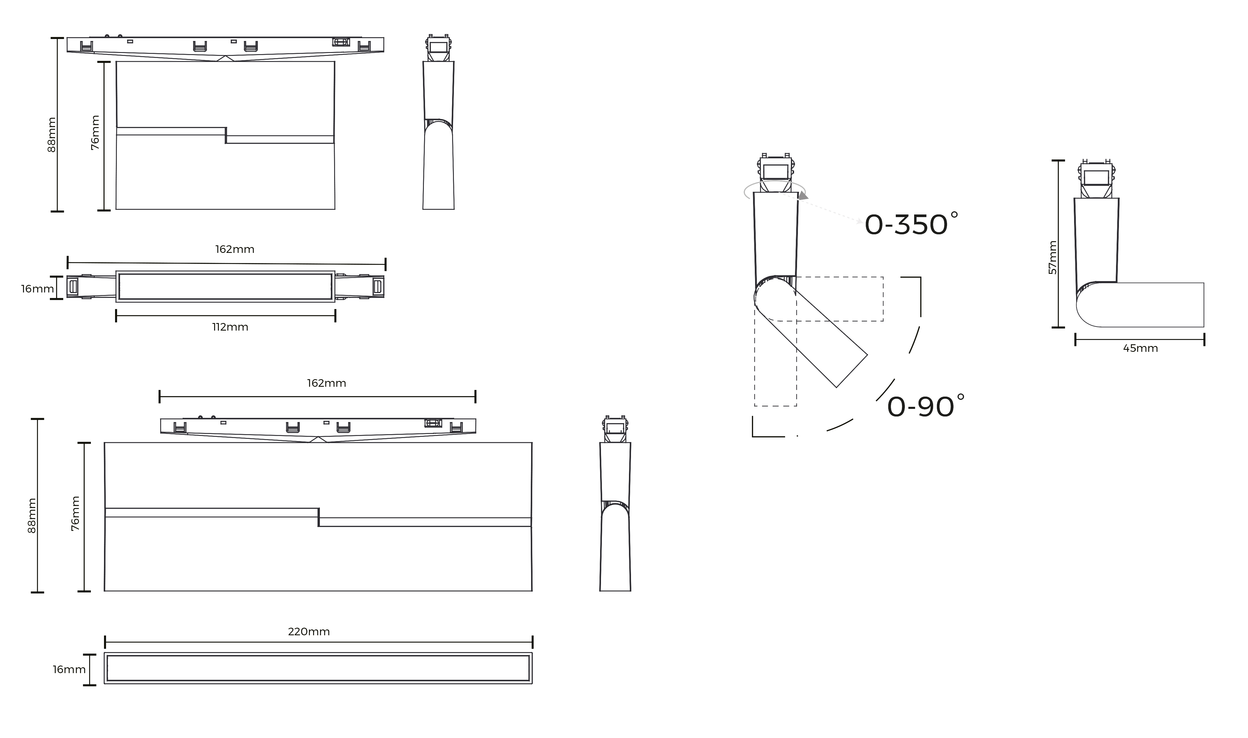 Чертёж светильника