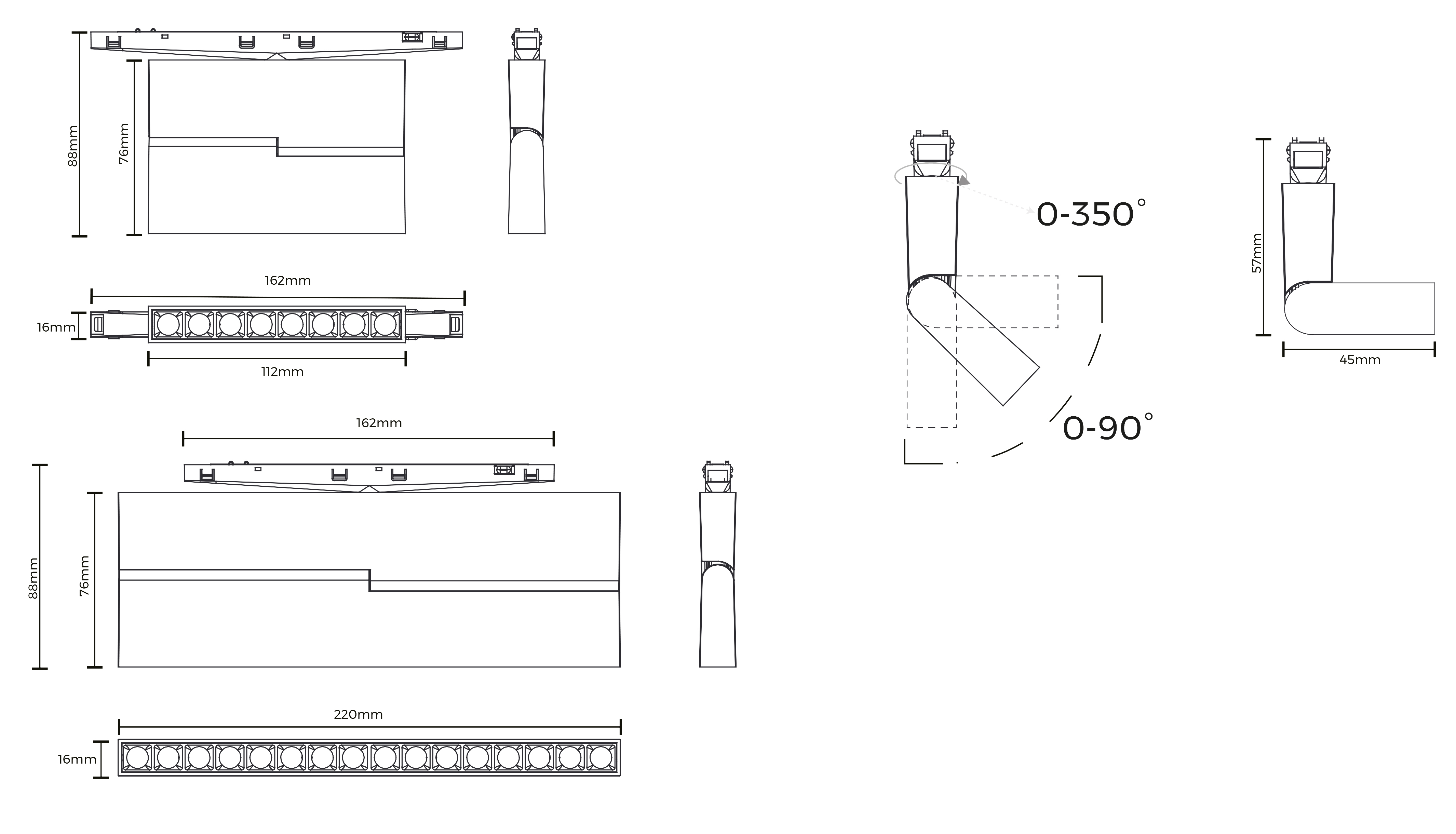 Чертёж светильника