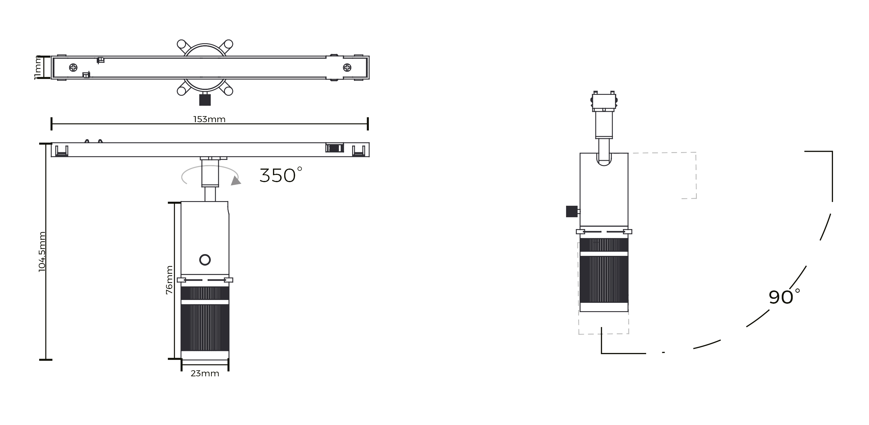 Чертёж светильника