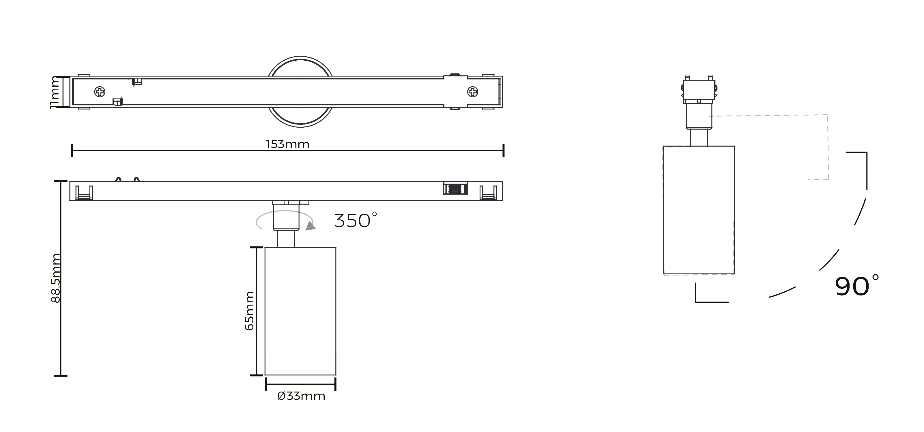 Чертёж светильника