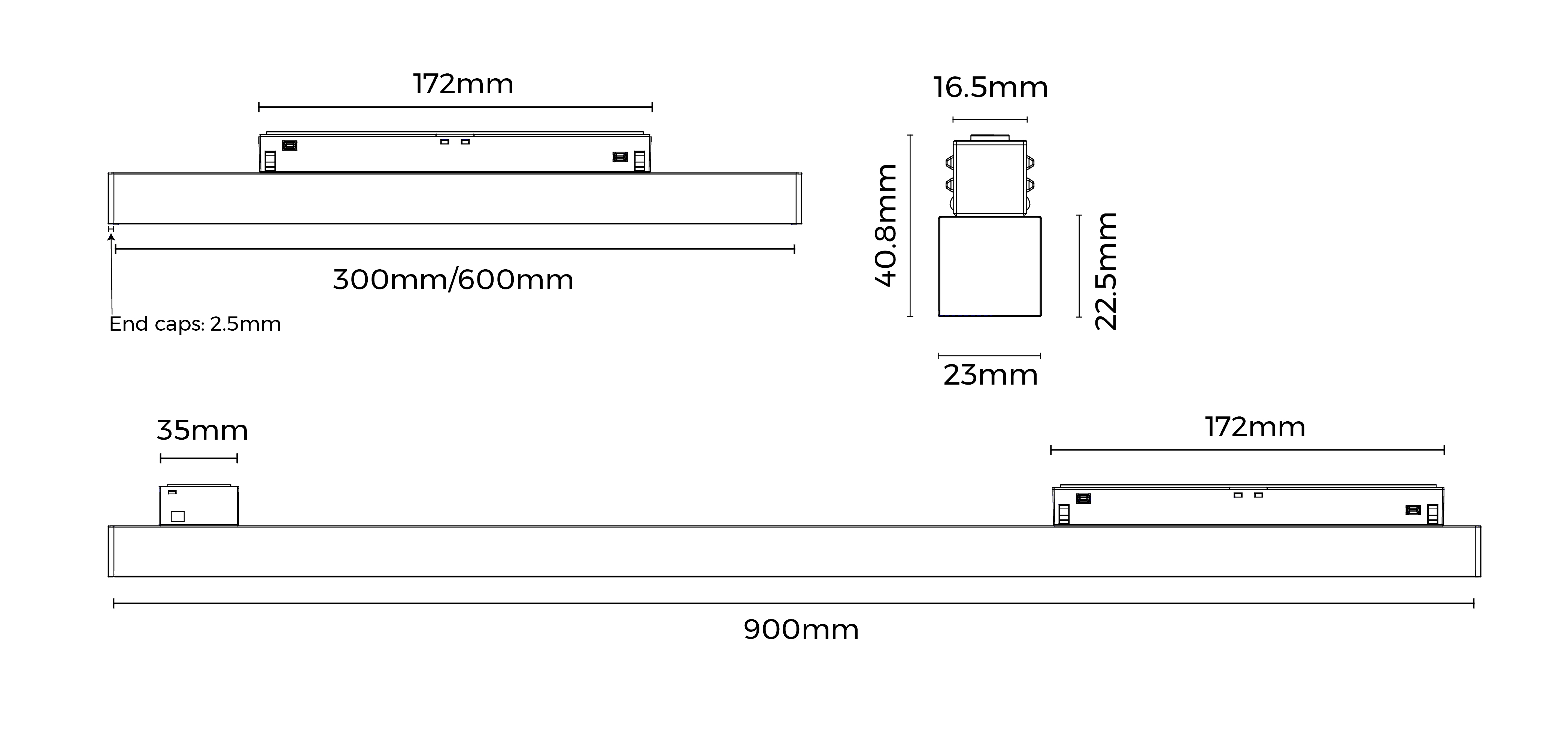 Чертёж светильника