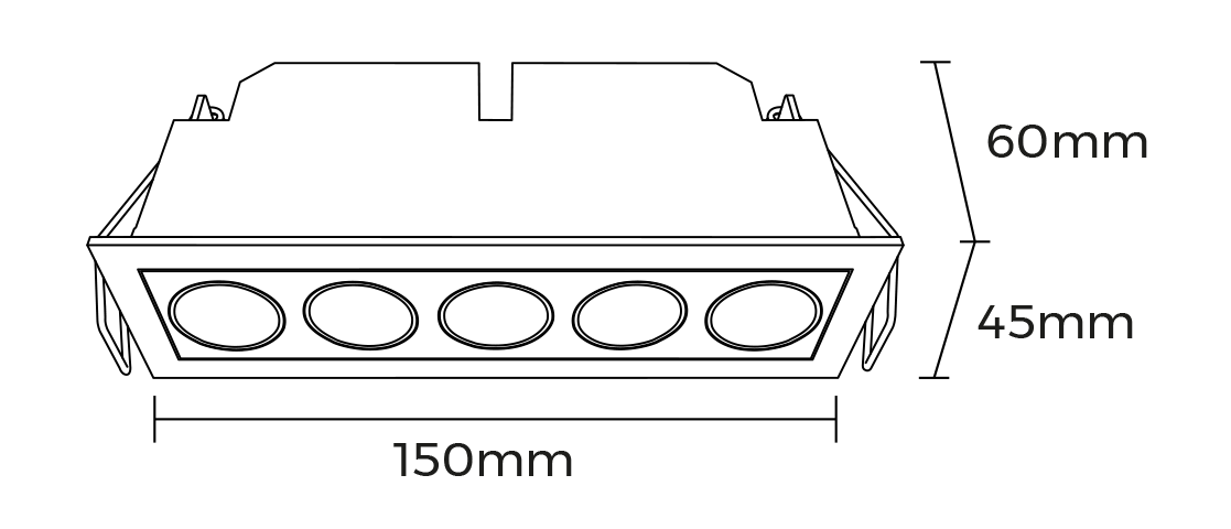 Чертёж светильника