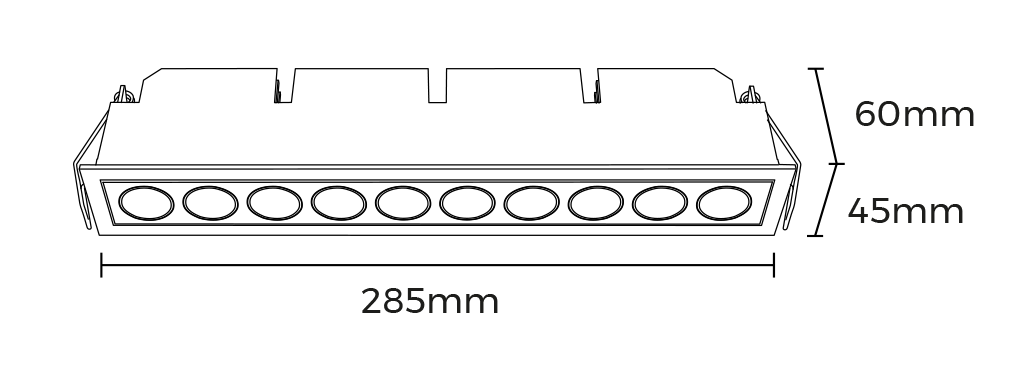 Чертёж светильника