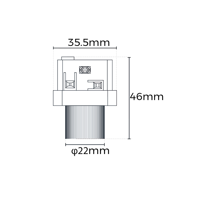 Чертёж светильника