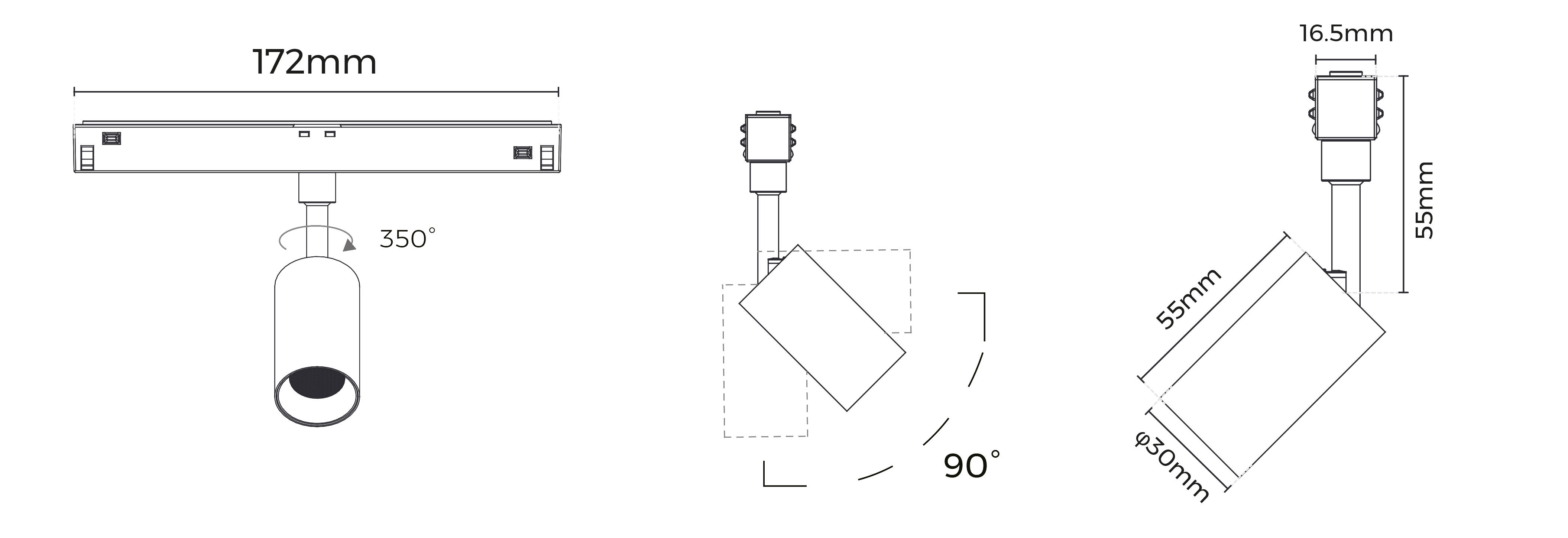 Чертёж светильника