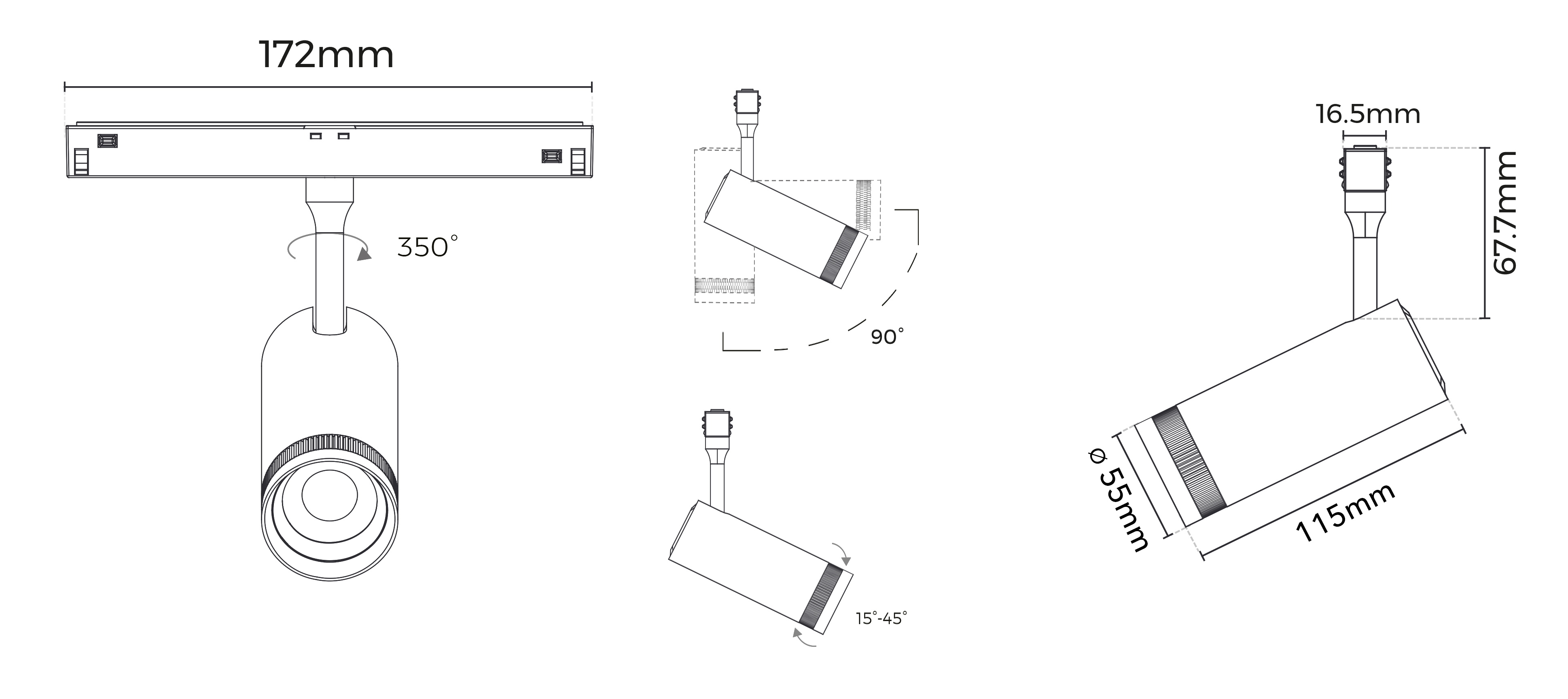 Чертёж светильника