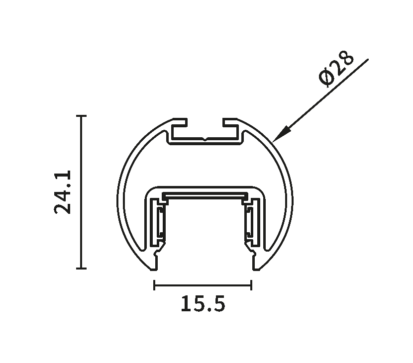 Чертёж светильника