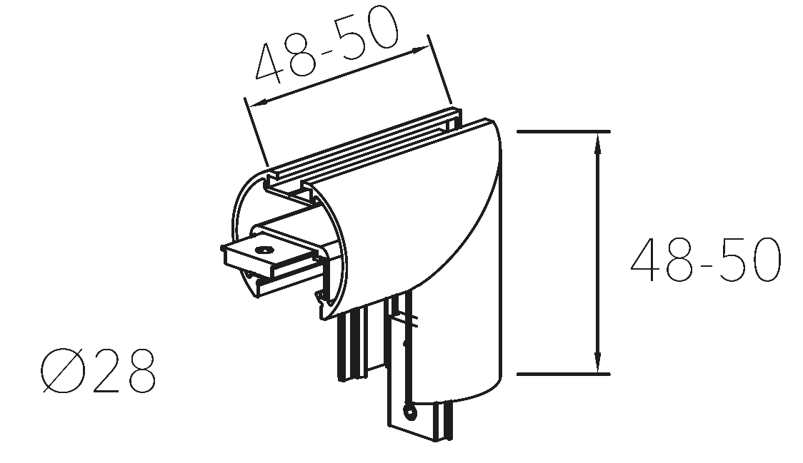 Чертёж светильника